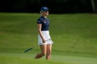 Hull at the 2025 HSBC Women's World Championship (via Getty)